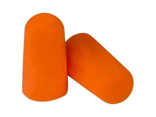 3M 1100, Engangsøreplugg, Oransje, Boks, 200 stykker