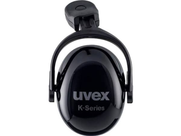 Uvex 2600216, Hjelm, Sort, Grå, ABS, Polyvinylklorid (PVC), 28 dB, 191 g