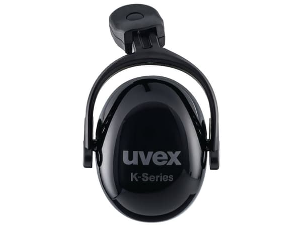 Uvex 2600216, Hjelm, Sort, Grå, ABS, Polyvinylklorid (PVC), 28 dB, 191 g