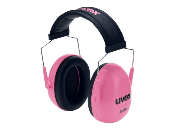 Uvex 2600013, Hodebånd, Sort, Rosa, 29 dB, 167 g