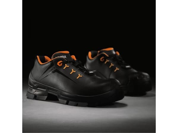 Uvex 85362, Unisex, Vuxen, Skyddssandaler, Svart, Röd, ESD, P, S1, SRC, Kardborreband