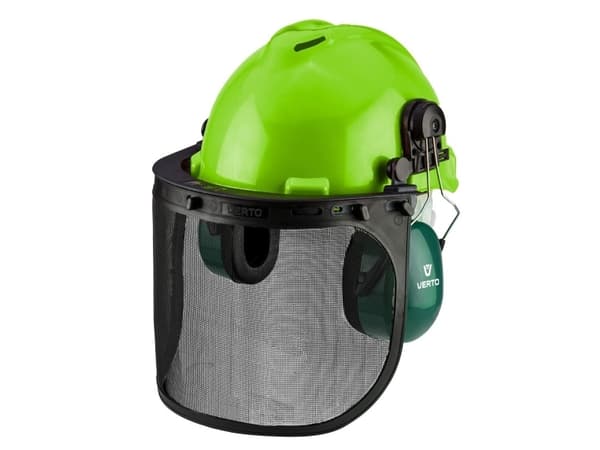 Verto 97H300, Kypärä, Agriculture, Musta, Vihreä, ABS, 25,7 dB
