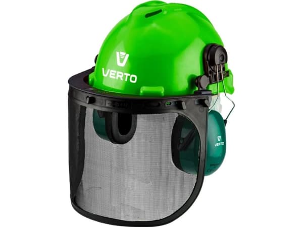 Verto 97H300, Kypärä, Agriculture, Musta, Vihreä, ABS, 25,7 dB