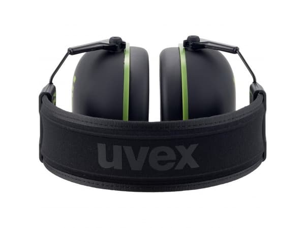 Uvex KX10, Pääpanta, Rakentaminen, Musta, Vihreä, 30 dB