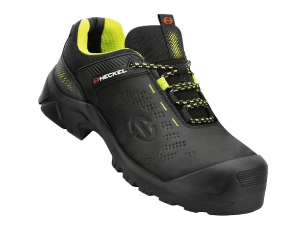 Uvex Heckel Maccrossroad 3.0, Honkoppling, Vuxen, Säkerhetsskor, Svart, Gul, CI, HI, HRO, EN, S3, SRC, Snörning