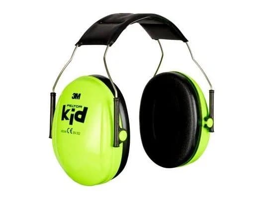 3M H510AK, Barn, Hunkjønn, Grønn, Hodebånd, 27 dB