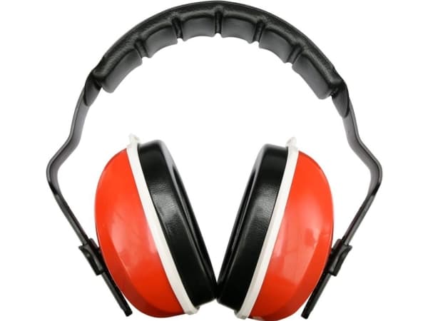 Yato YT-74621, Vuxen, Svart, Röd, ABS, Skum, Polyoximetylen (POM), Polyvinylklorid (PVC), Huvudband, 27 dB, EN 352-1:2002