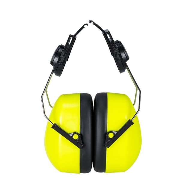 Portwest Endurance Hi-Vis Ear Defenders Yellow One Size