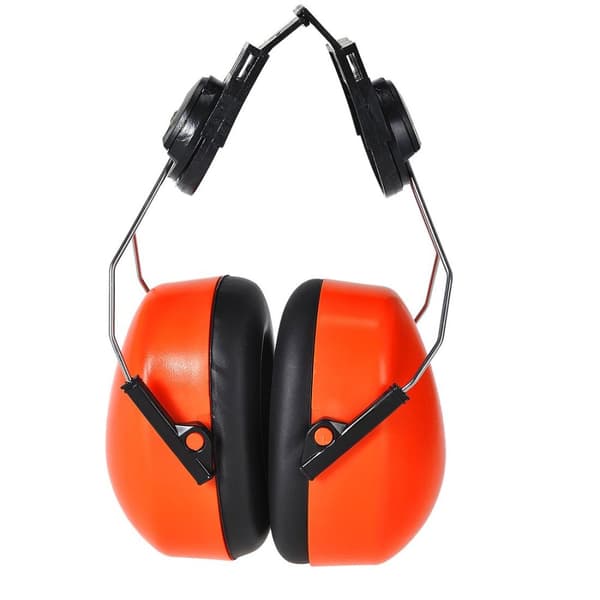 Portwest Endurance Hi-Vis Ear Defenders Orange One Size