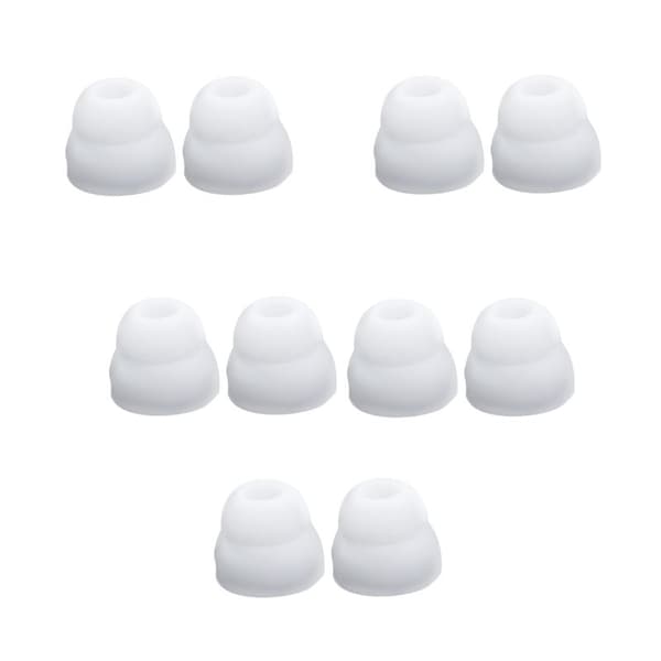 INF Ersättningsspetsar i memory foam för 5-6 mm hörlurar små 5-par