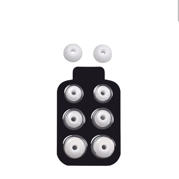 INF Silikone ørepropper til Beats X, urbeats 3.0 hovedtelefoner Hvid