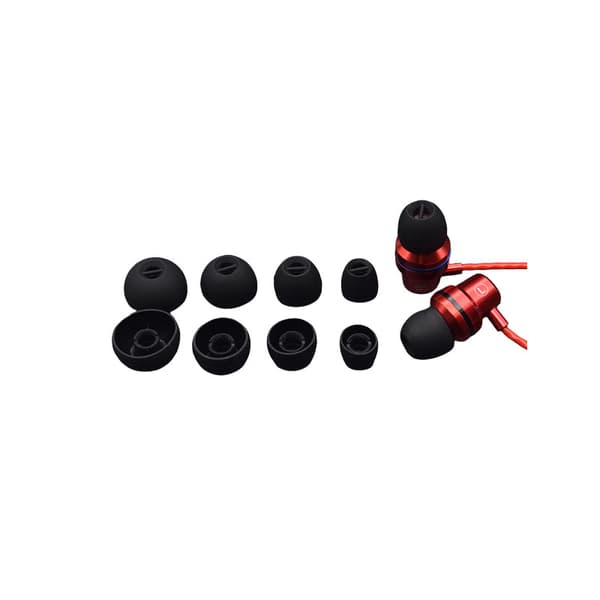 INF Silikone ørepropper til 4-5,5 mm til Sennheiser træbolle CX 3,00 CX 5,00 Sort