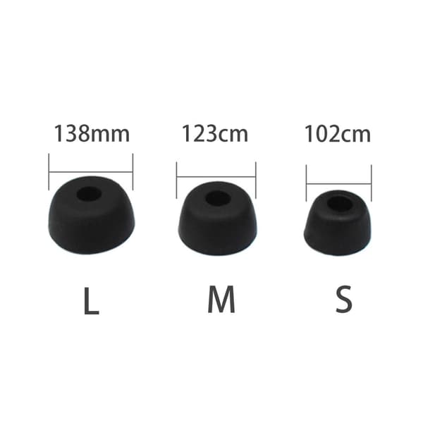 INF Silikone ørepropper til Jabra Elite 75t/ 65t/ Active/Sport Evolve, S/M/L