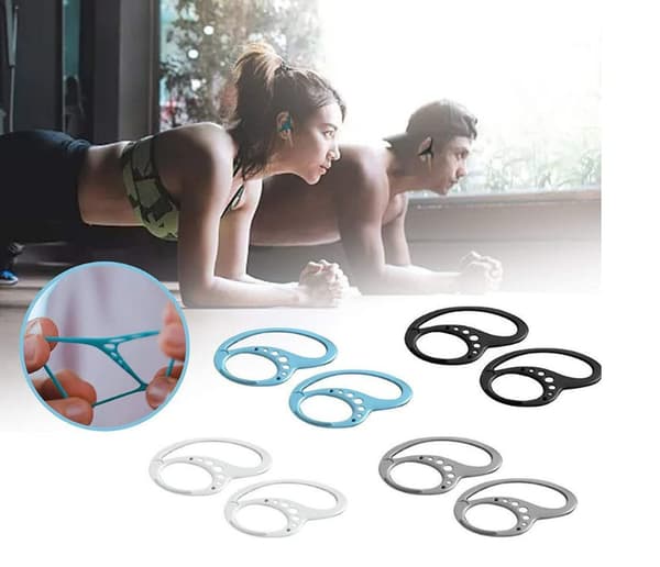 INF Öronkrokar för In-Ear Hörlurar - 4 par