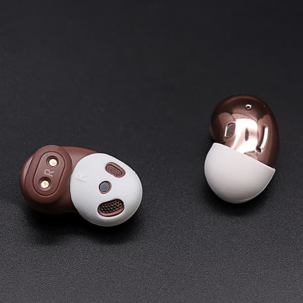 INF Mjukt silikon hörlursfodral för Samsung Galaxy Buds Live