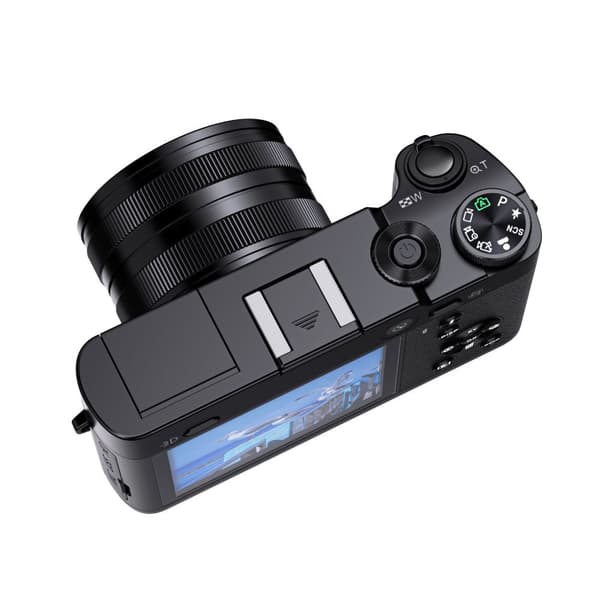 INF Digitalkamera med video 5K 64MP 3x zoom