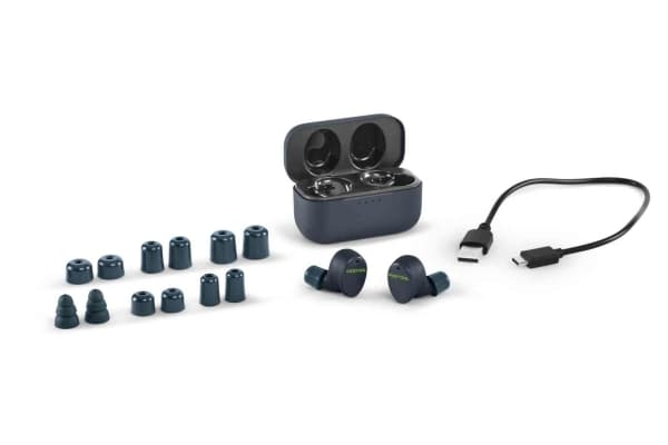 Festool GHS 25 I, In-ear, Rakentaminen, Jauhaminen, Meluisa ympäristö, Koneen käyttö, Hionta, Vihreä, 32 dB, 10 m, IP67