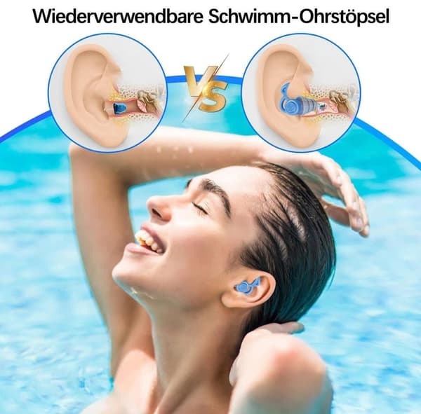 Brusreducerande öronproppar 6 par