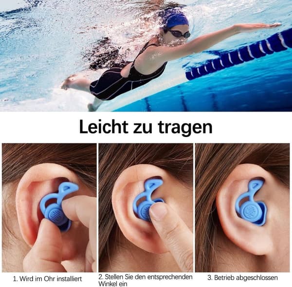 Brusreducerande öronproppar 6 par
