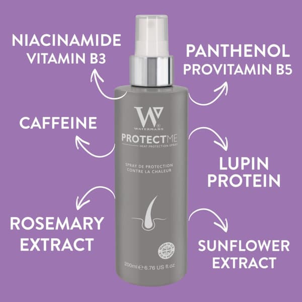Watermans Watermans Protect Me Heat Protection Spray 200ml - Värmeskydd