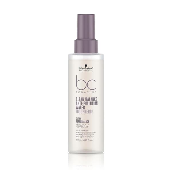 Schwarzkopf BC Bonacure Clean Balance deep anti-pollution water 150 ml - Värmeskydd