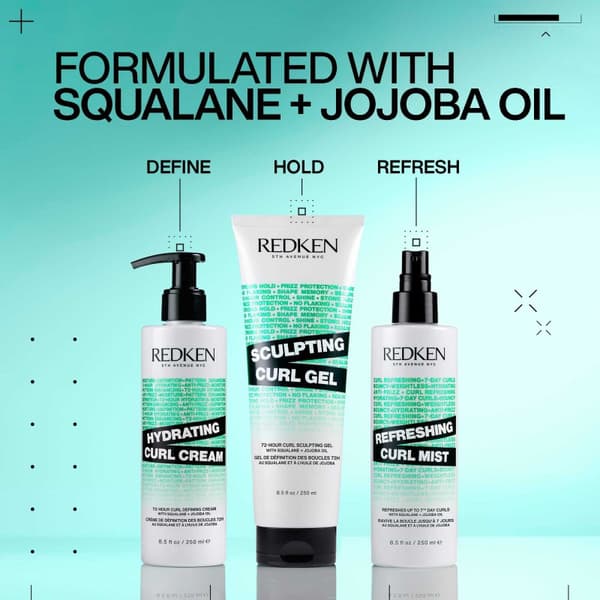 Redken Hydrating Curl Cream 250ml - Värmeskydd