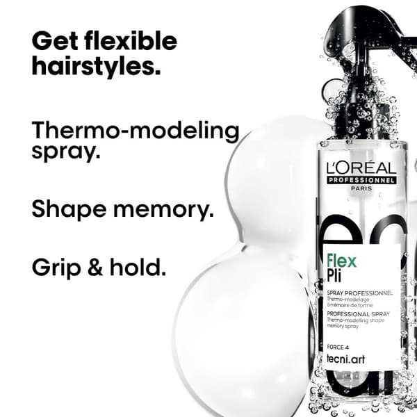L'Oreal Professionnel TecniArt Flex Pli (Pli Shaper) 190ml - Värmeskydd