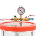 Miniatyrbild 9 av 11: vidaXL Vakuumkammare med 2-stegs pump 7,4 L