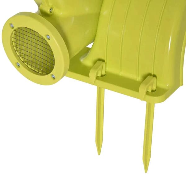 Rootz-puhallinpumppu - sähköinen ilmapumppu - ilmapumppu - 450 W ilmapumppu - keltainen/vihreä - 35 x 26 x 33,5 cm