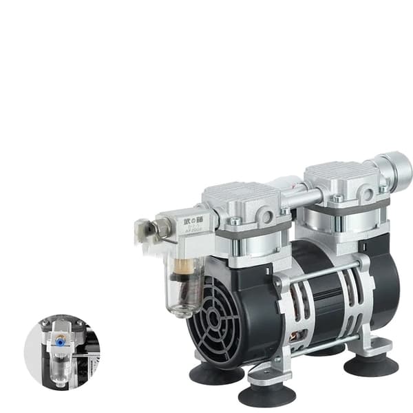 Olie Fri Vakuum Pumpe, 45L/Min Luftudtræk, 98Kpa Ultimativt Vakuum,650H-45L-98Kpa650H-45L-98Kpa