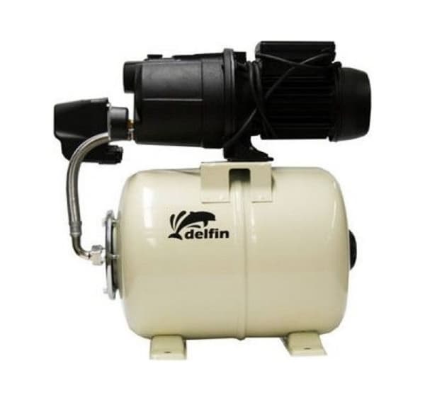 Vandforstærker sæt WP 750-20H 0,37kW Delfin
