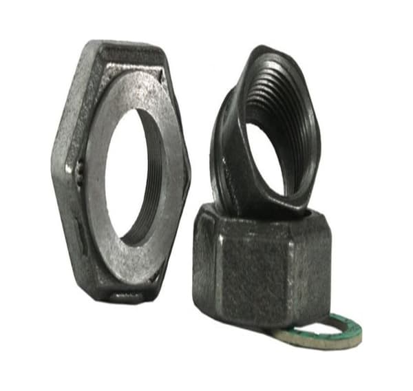 Pumpestik F-F 1''x1 1/2" støbejern, par