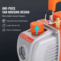 Miniatyrbild 2 av 7: 3 gallon vakuumkammare och 3,5 CFM vakuumpumpsats för avgasning/förpackning/testning, användarvänlig design