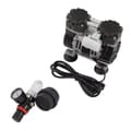 Miniatyrbillede 1 af 2: Labor Vakuumpumpe, 200W Effekt, -90kPa Vakuumniveau, ≥60 L/min Sugekapacitet,sort