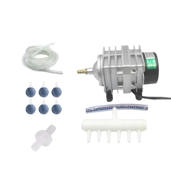 Korkean Tehon Kalojen Happipumppu, Saatavana 45W, 30W, 25W Vaihtoehtoina,EU-adapteri 220V-50HZ, ACO-208Lisävarusteet