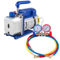 Pikkukuva 1 / 2: VEVOR-imukone, useita virtausnopeuksia, kestäviä tehovaihtoehtoja,1.8CFM 1-4HP Mittari, EU