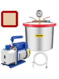 Pikkukuva 2 / 2: Imupumppu, 2 Gallona, 3CFM Virtausnopeus, 1/4HP Teho,3CFM 2Gal