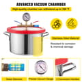 Miniatyrbillede 4 af 4: Vakuumkammerkit, 1,5 gallon, 3 CFM pumpe