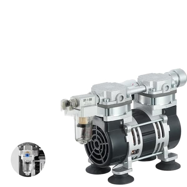 Olie Fri Vakuum Pumpe, 45L/Min Luftudtræk, 98Kpa Ultimativt Vakuum,650H-45L-98Kpa650H-45L-98Kpa