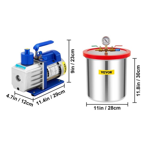 Imupressingin pumppu, 5 gallonan tilavuus, 5 CFM ilman siirtymä,5CFM 5Gal 110V5CFM 5Galon 110V