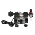 Miniatyrbillede 1 af 2: Vakuumpumpe, 200W effekt, -90kPa vakuumniveau, 60 L/min pumpningshastighed,EU, sort, 220V