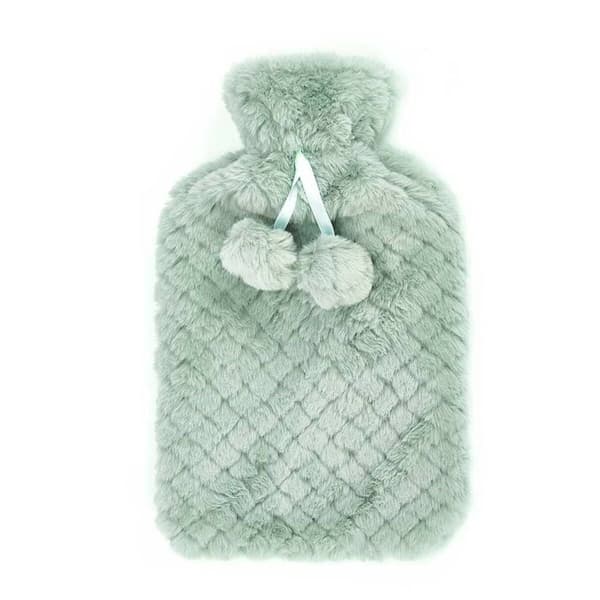 Varmvattenflaska Grön Plast 1,8 L (12 antal)