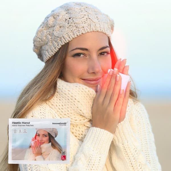 Håndvarmer-puder Heatic Hand InnovaGoods 10 enheder