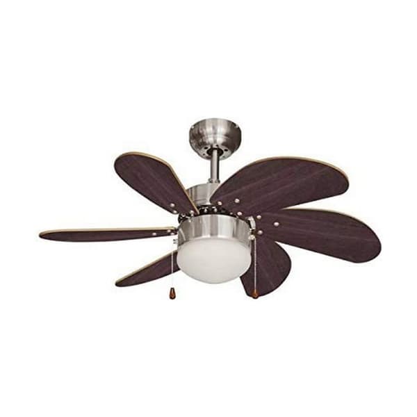 Takvifte med Lys EDM 33984 Aral Wengue nikkel 50 W