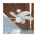 Miniatyrbilde 2 av 2: Takvifte med Lys EDM 33985 Aral Hvit 50 W