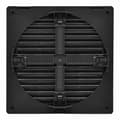 Miniatyrbilde 2 av 2: Ventilasjonsgitter EDM 87726 Antrasitt 17 x 17 x 1,15 cm Myggnett