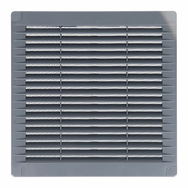 Ventilationsgaller EDM 87701 Grå 10 x 10 cm