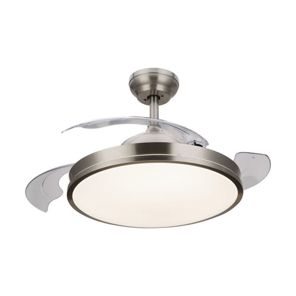 Kattotuuletin valolla Philips Atlas 35 W 28 W 4500 Lm nikkeli (2700 K)