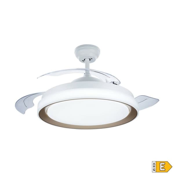 Loftsventilator med lys Philips Atlas Gylden 35 W 28 W 4500 Lm (2700 K)