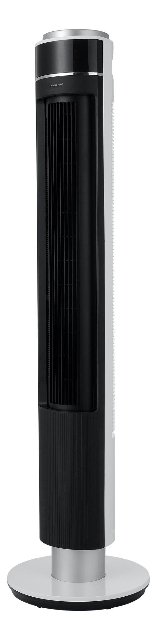 Nordic Home Culture Tower fan, 25 W, Black and white